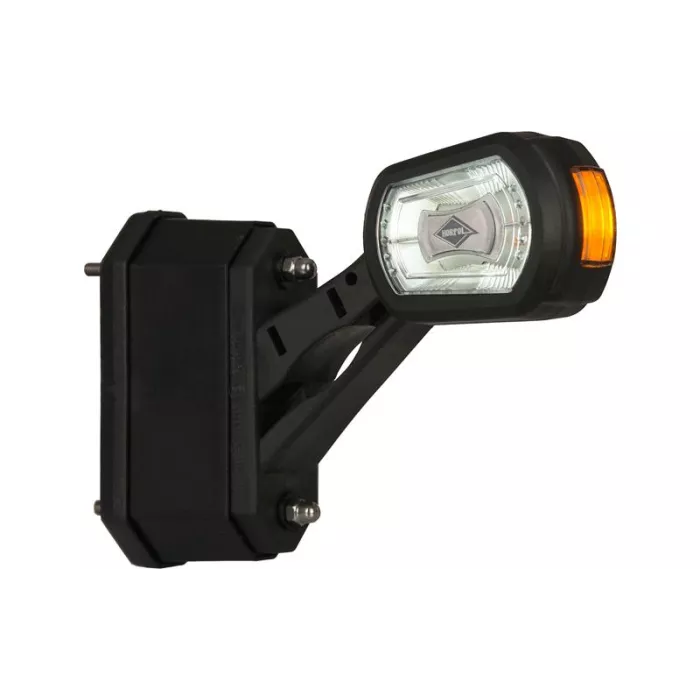 Begrenzungsleuchte Mit Rückfahrsensor-Modul (LED) Weiss - Orange - Rot 12 / 24V Links