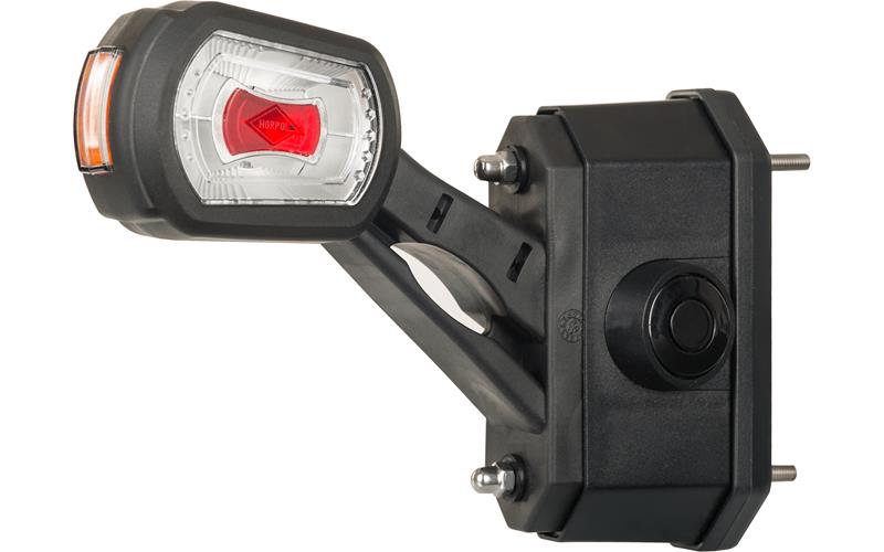 ГАБАРИТНЫЙ ФОНАРЬ С МОДУЛЕМ ДАТЧИКА ЗАДНЕГО ХОДА (LED) БЕЛЫЙ - ОРАНЖЕВЫЙ - КРАСНЫЙ 12 / 24V ЛЕВЫЙ