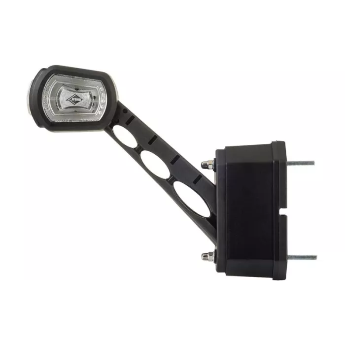 Lampa Obrysowa z Modułem Czujnika Cofania (LED) Biało - Pomarańczowo - Czerwona 12 / 24V Prawa