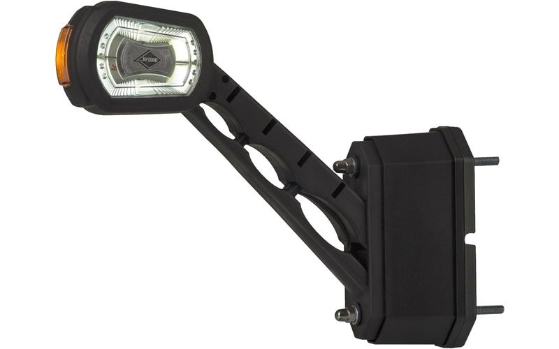 ГАБАРИТНЫЙ ФОНАРЬ С МОДУЛЕМ ДАТЧИКА ЗАДНЕГО ХОДА (LED) БЕЛЫЙ - ОРАНЖЕВЫЙ - КРАСНЫЙ 12 / 24V ПРАВЫЙ