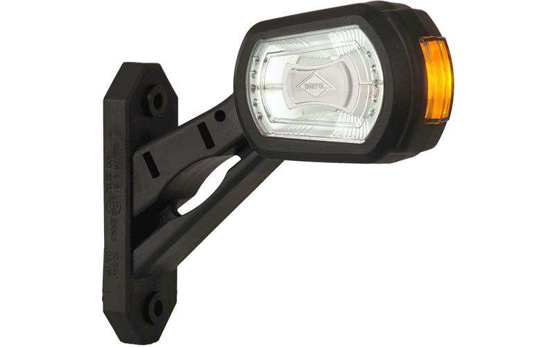 ГАБАРИТНЫЙ ФОНАРЬ (LED) БЕЛЫЙ - ОРАНЖЕВЫЙ - КРАСНЫЙ 12 / 24V ЛЕВЫЙ