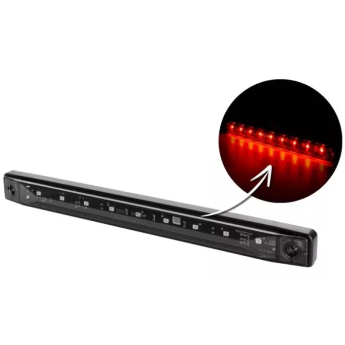 Seitenmarkierungsleuchte (LED) Rot 12 / 24V Universal