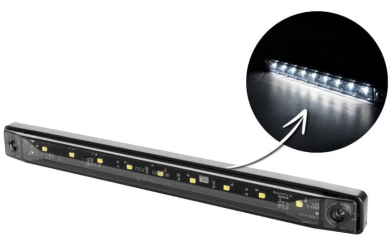 Seitenmarkierungsleuchte (LED) Weiß 12 / 24V Universal