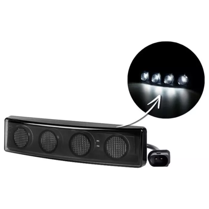 Lampa Pozycyjna Przednia z Wtyczką (LED) Biała 12 / 24V Uniwersalny
