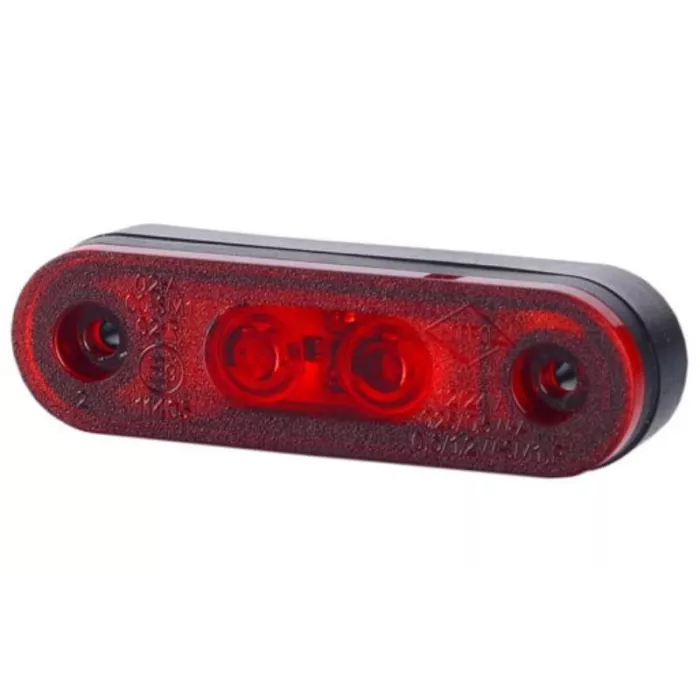 Luz de Posición, con Almohadillas Baja y Alta (LED) Roja 12 / 24V Universal