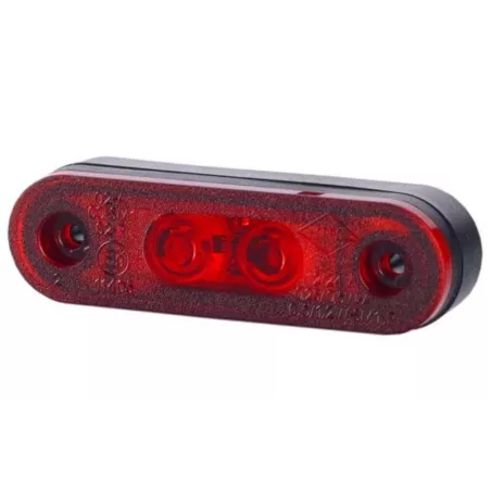 Luz de Posición, con Almohadillas Baja y Alta (LED) Roja 12 / 24V Universal