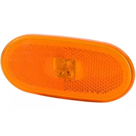 Side Marker Light (LED) Orange 12 / 24V Universal