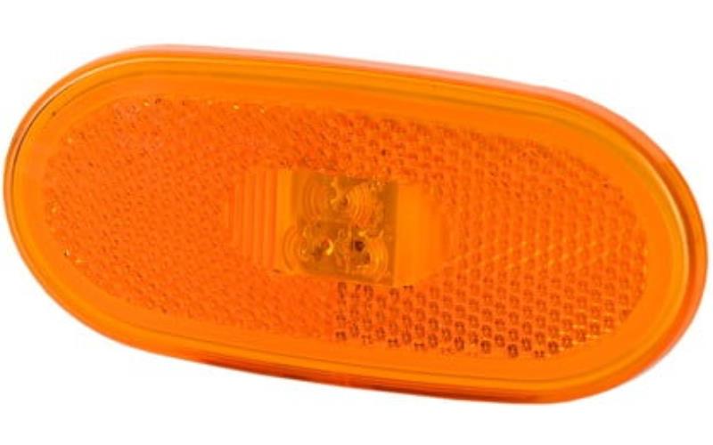 Side Marker Light (LED) Orange 12 / 24V Universal