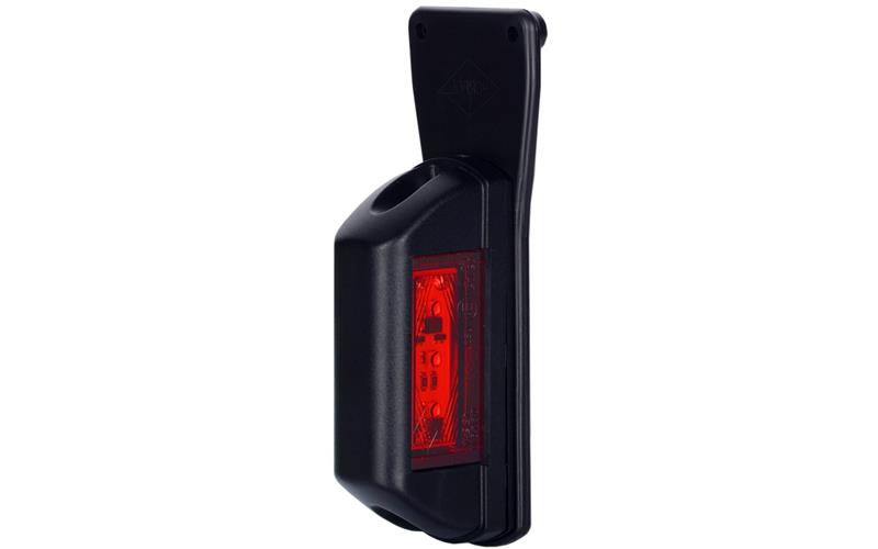 Seitenmarkierungsleuchte (LED) Weiß - Rot 12 / 24V Links