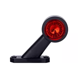 Feu de Gabarit Incliné Court (LED) Blanc - Rouge 12 / 24V Gauche