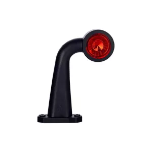 Lampa Obrysowa Na Wysięgniku Długim łamanym (LED) Biało - Czerwona 12 / 24V Lewa