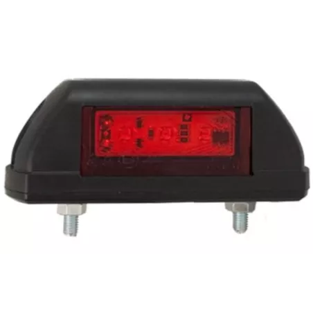 Marker Light (LED) White - Red 12 / 24V Universal