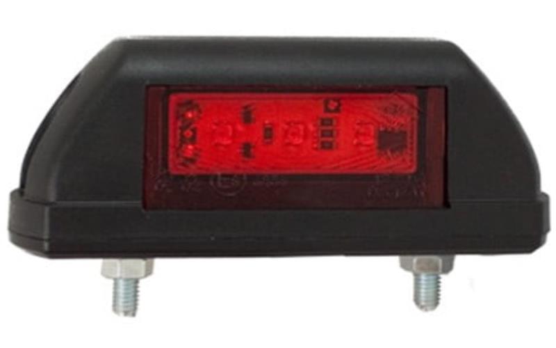 Marker Light (LED) White - Red 12 / 24V Universal