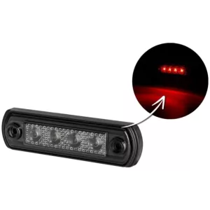 LUZ DE GÁLIBO (LED) ROJA 12/24V UNIVERSAL