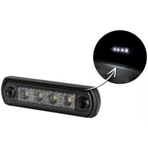 Marker Light (LED) White 12 / 24V Universal