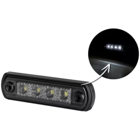 Marker Light (LED) White 12 / 24V Universal