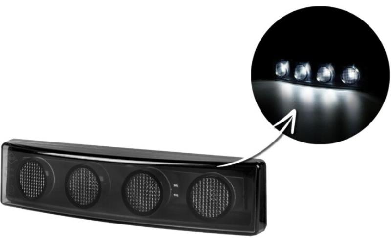 Luz de Posición Delantera (LED) Blanca 12 / 24V Universal