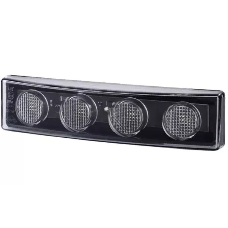 Feu de Position Avant Avec Connecteur (LED) Blanc 12 / 24V Universel