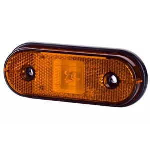 LUZ DE GÁLIBO CON REFLEJO (LED) AMARILLA 12/24V UNIVERSAL