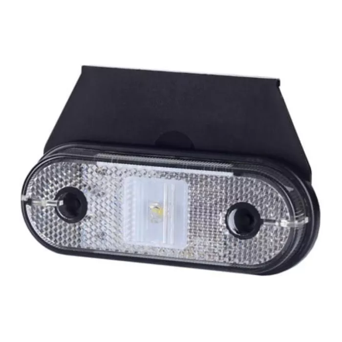 Lampa Obrysowa z Odblaskiem Wisząca (LED) Biała 12 / 24 V Uniwersalna