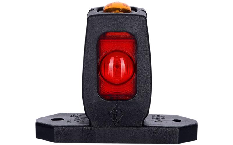 ГАБАРИТНЫЙ ФОНАРЬ, ВЫНОСНОЙ, ПРЯМОЙ, КОРОТКИЙ (LED) БЕЛЫЙ - ОРАНЖЕВЫЙ - КРАСНЫЙ 12 / 24V УНИВЕРСАЛЬНАЯ