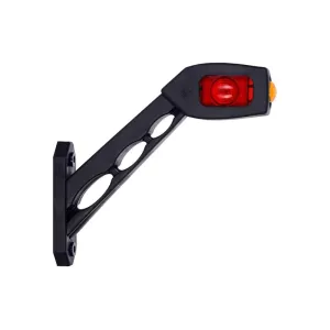 Luz de Gálibo Triple, En Un Brazo (LED) Blanca - Amarilla - Roja 12 / 24V Derecho