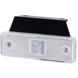 Marker Lamp With Reflector And Bracket (LED) White 12 / 24V Universal
