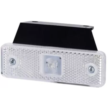 Marker Lamp With Reflector And Bracket (LED) White 12 / 24V Universal