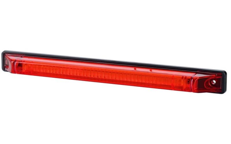 Feu de Position Long (LED) Rouge 12 / 24V Universel