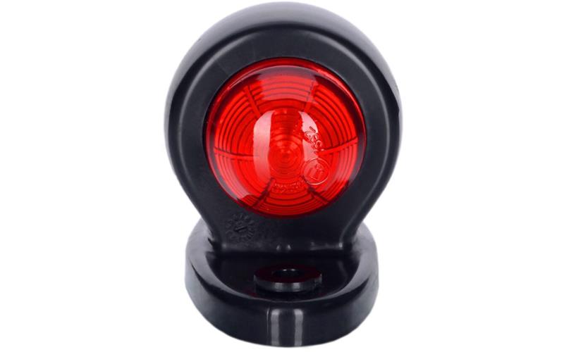 Marker Light With An Oval Base (LED) Red 12 / 24V Universal