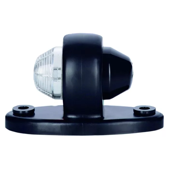Luz de Gálibo Blanca Sobre Base Ovalada (LED) Blanca 12 / 24V Universal