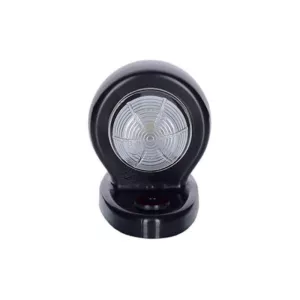 Marker Light With An Oval Base (LED) White 12 / 24V Universal