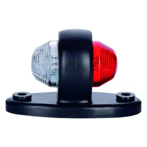 ГАБАРИТНЫЙ ФОНАРЬ, ВЫНОСНОЙ (LED) БЕЛЫЙ - КРАСНЫЙ 12 / 24V УНИВЕРСАЛЬНАЯ