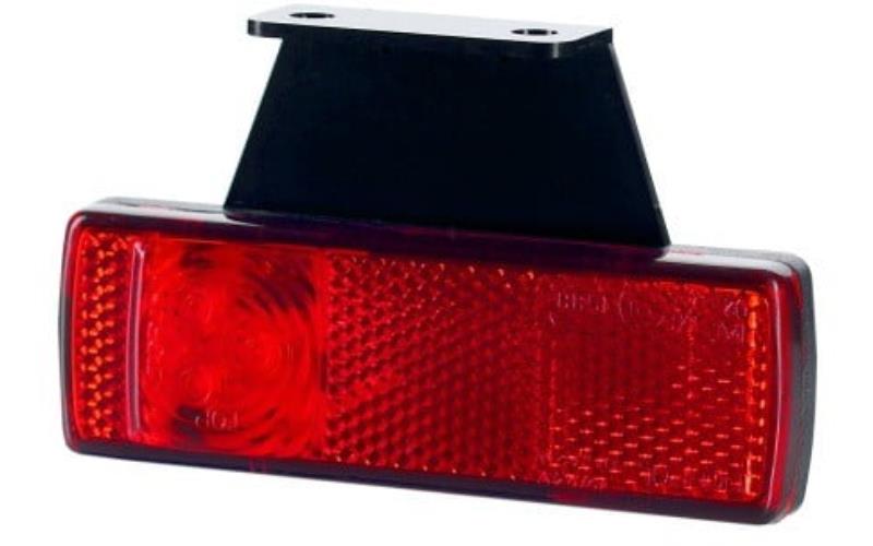 Feu de Gabarit Avec Catadioptre, Suspendu (LED) Rouge 12 / 24V Universel