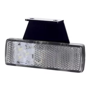 Lampa Obrysowa z Odblaskiem Podwieszana (LED) Biała 12 / 24V Lewa