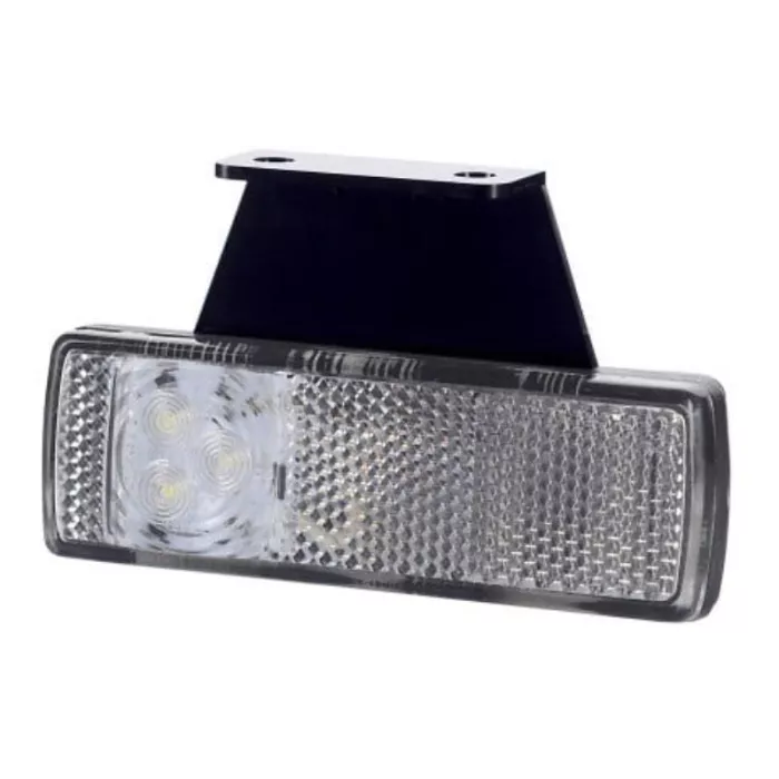 Marker Light With Reflective Device, Hanging (LED) White 12 / 24V Universal