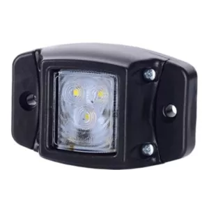 LAMPA OBRYSOWA NA PODSTAWIE GUMOWEJ (LED) BIAŁA 12/24V UNIWERSALNA