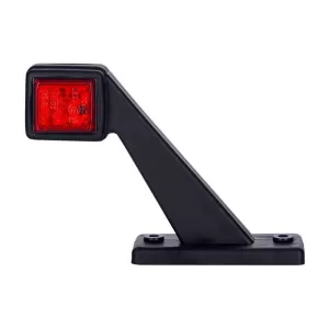 Luz de Gálibo En Brazo Corto (LED) Blanca - Roja 12 / 24V Derecho