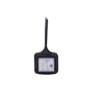 Outline Marker Light, Hanging (LED) White - Red 12 / 24V Right