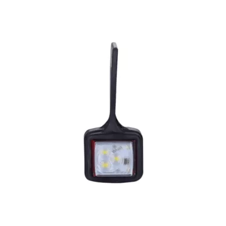 Outline Marker Light, Hanging (LED) White - Red 12 / 24V Right