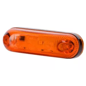 Luz de Gálibo Ovalada (LED) Amarilla 12 / 24V Universal