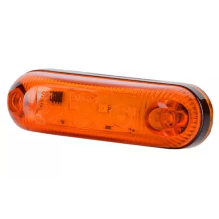 Feu de Gabarit Ovale (LED) Orange 12 / 24V Universel