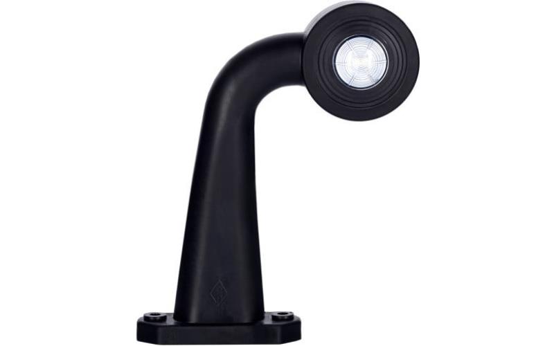 Feu de Gabarit Coudé Long (LED) Blanc - Rouge 12 / 24V Droit