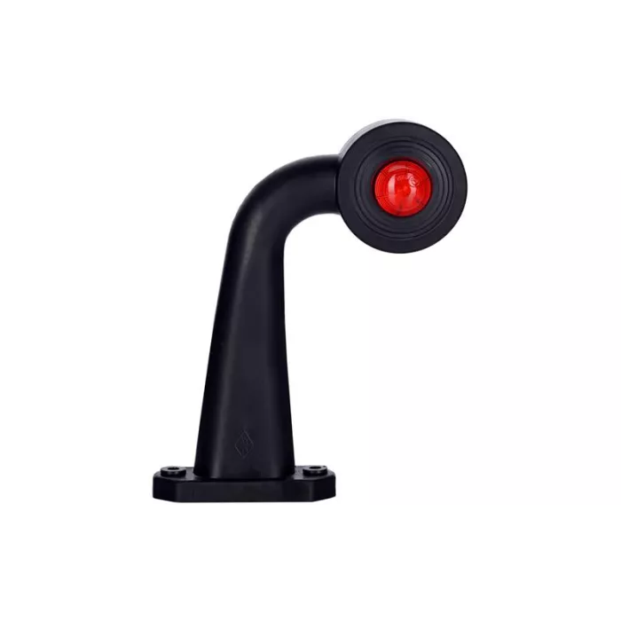 Feu de Gabarit Coudé Long (LED) Blanc - Rouge 12 / 24V Gauche