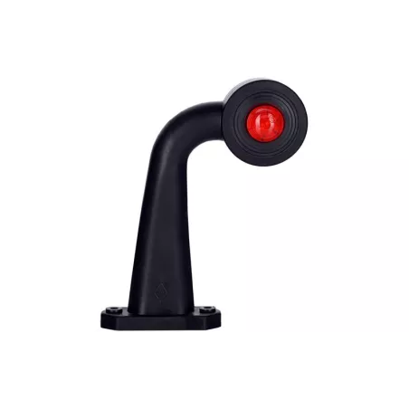Feu de Gabarit Coudé Long (LED) Blanc - Rouge 12 / 24V Gauche