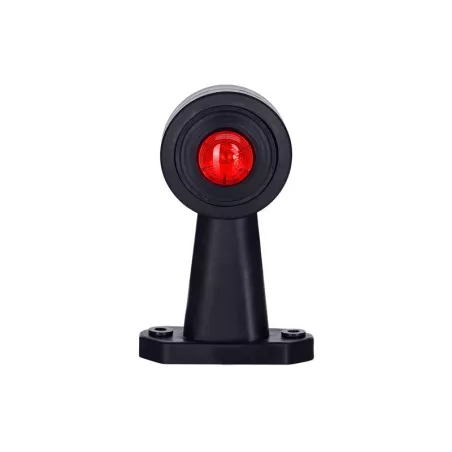 Seitenmarkierungsleuchte Auf Einem Langen Ausleger (LED) Weiß - Rot 12 / 24V Universal