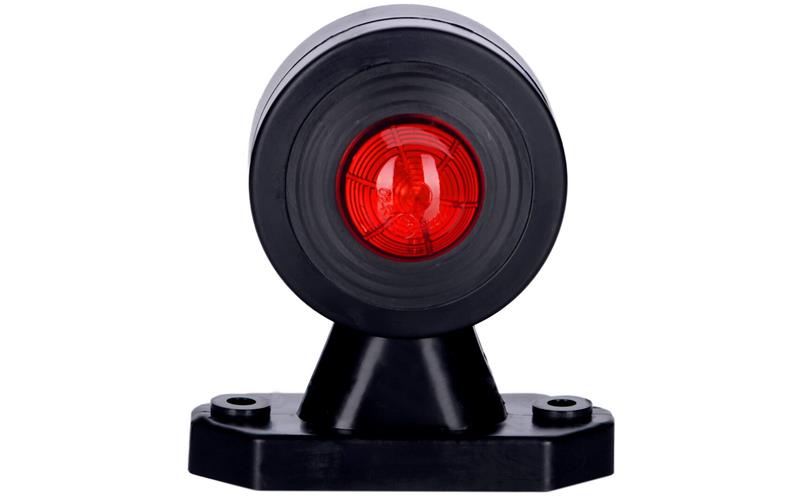 Feu de Gabarit Coudé Court (LED) Blanc - Rouge 12 / 24V Universel