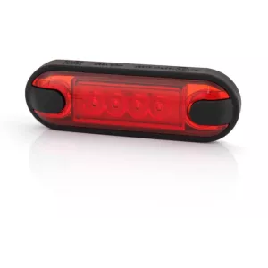 Heckleuchte (LED) Rot 12 / 24V Universal