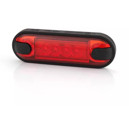 Heckleuchte (LED) Rot 12 / 24V Universal