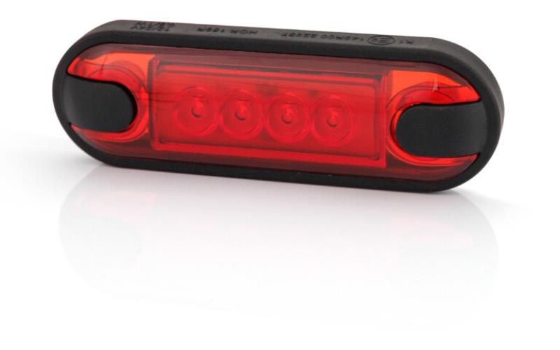 Feu de Gabarit Arrière (LED) Rouge 12 / 24V Universel